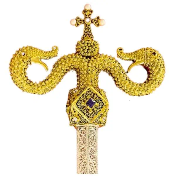 Ποιμαντορική Ράβδος Ασημένια filigree