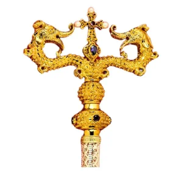 Ποιμαντορική Ράβδος filigree ασημένια