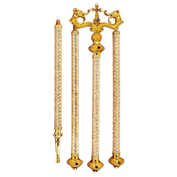 Shepherd's Rod filigree silver