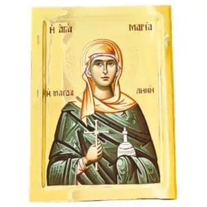 Icon Saint Mary Magdalene the polisher