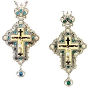 Scientific Cross silver plated