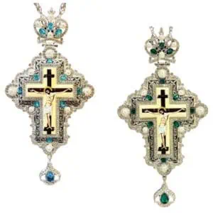 Scientific Cross silver plated