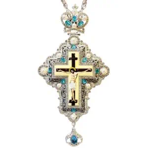 Scientific Cross silver plated