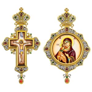 Архијерејски Сет Сребрни Двобојни