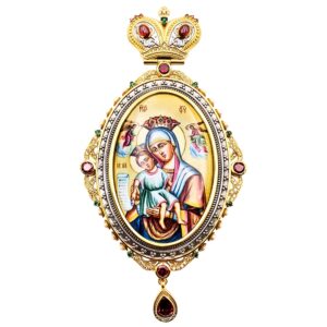 Архијерејски Енколпион Сребрни