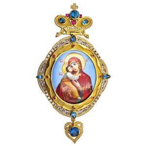 Архијерејски енколпион месингани