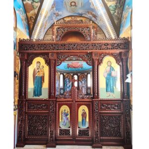 Резбарени црквени иконостас