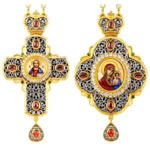Архијерејски комплет крста и енколпиона